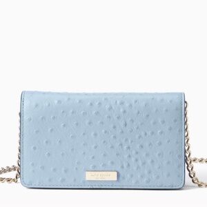 NWT♠️Kate Spade Isabeli Blue Dawn crossbody/clutch bag. Perfect condition.